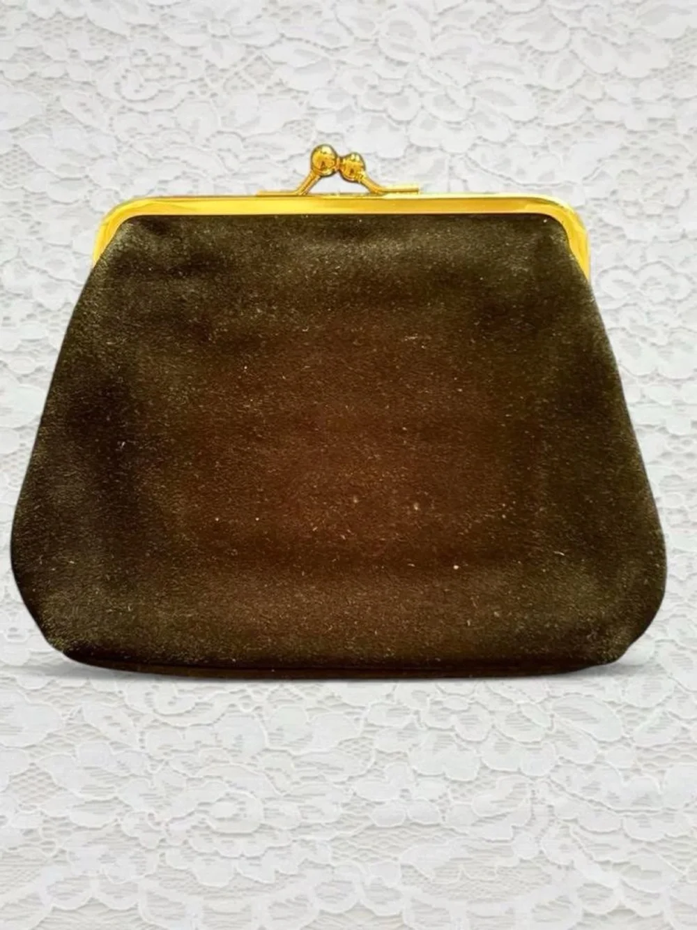 Black Dooney & Bourke suede leather pouch